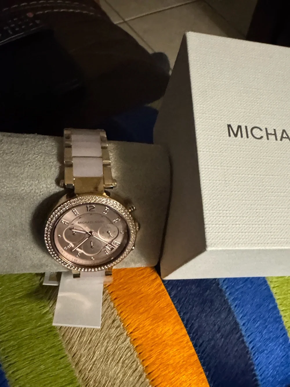 Michael Kors Parker Rose Gold Chronograph Quartz 39mm Ladies Watch | MK5896